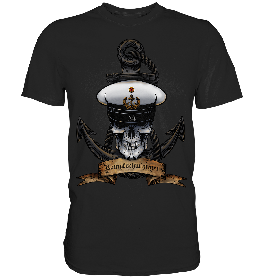 "Marine 34 - Kampfschwimmer" - Premium Shirt