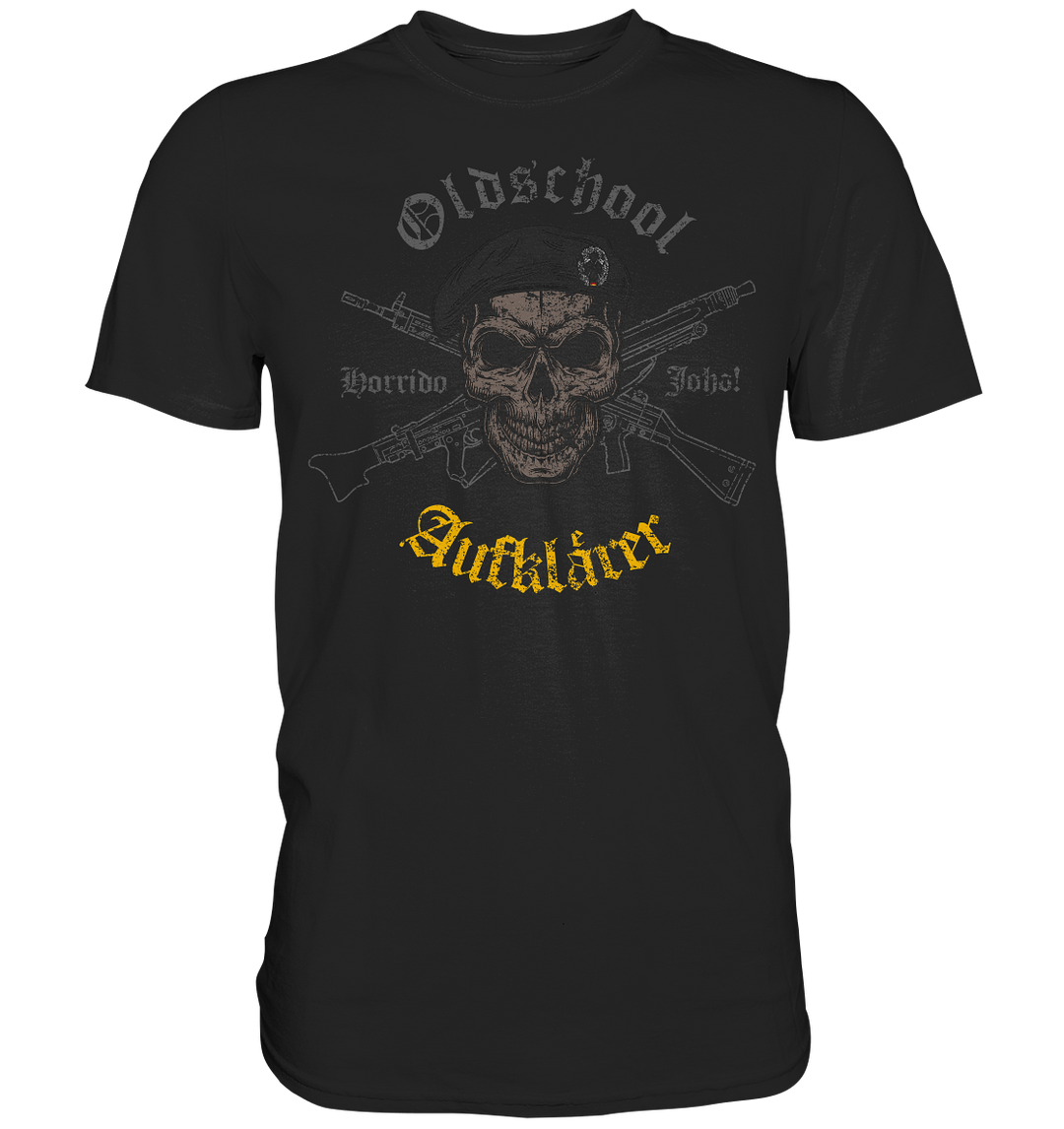 Oldschool Aufklärer - Premium Shirt