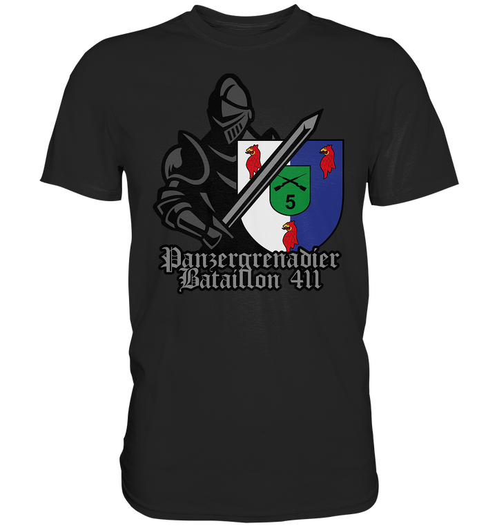 "PzGrenBtl 411 - Ritter" - Premium Shirt