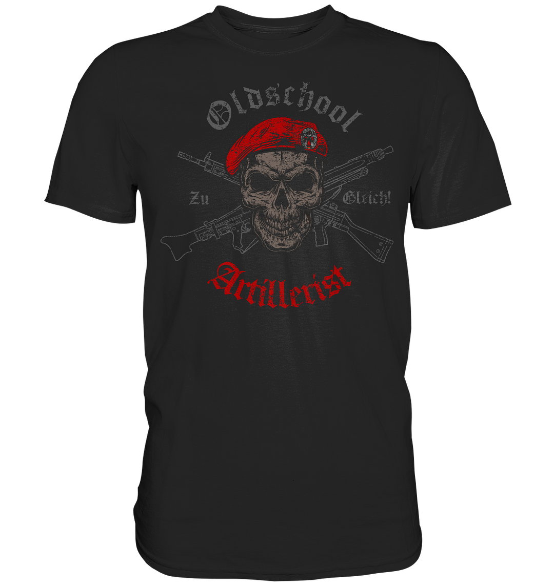 Oldschool Artillerist - Premium Shirt