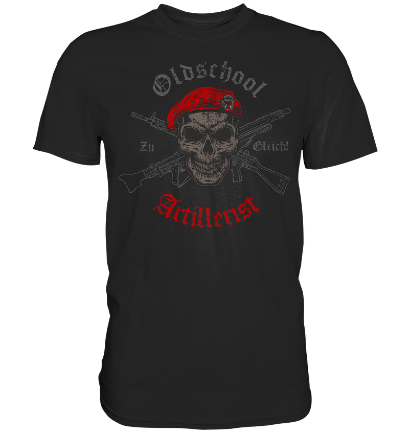 Oldschool Artillerist - Premium Shirt
