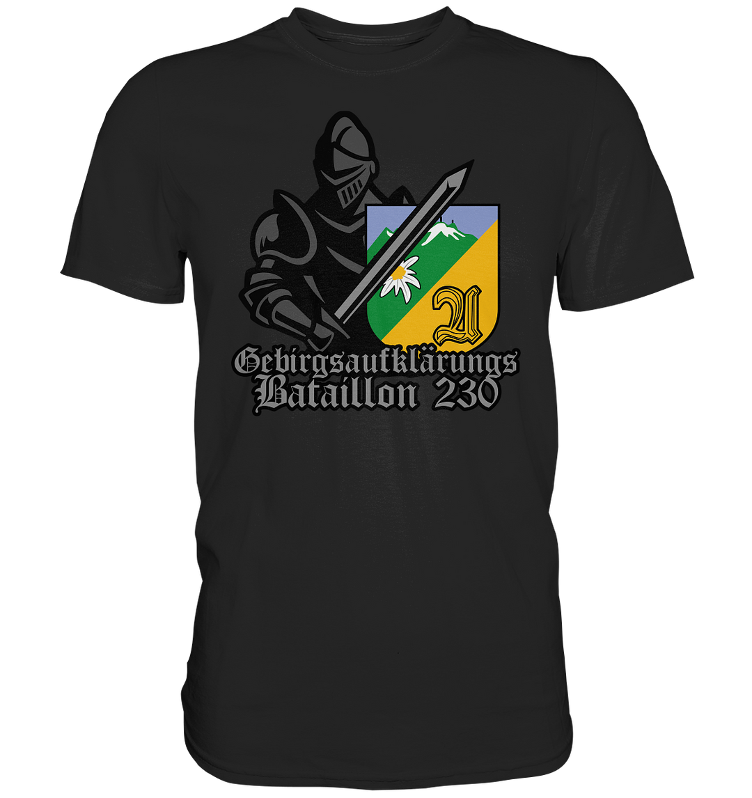 "GebAufklBtl 230 - Ritter" - Premium Shirt