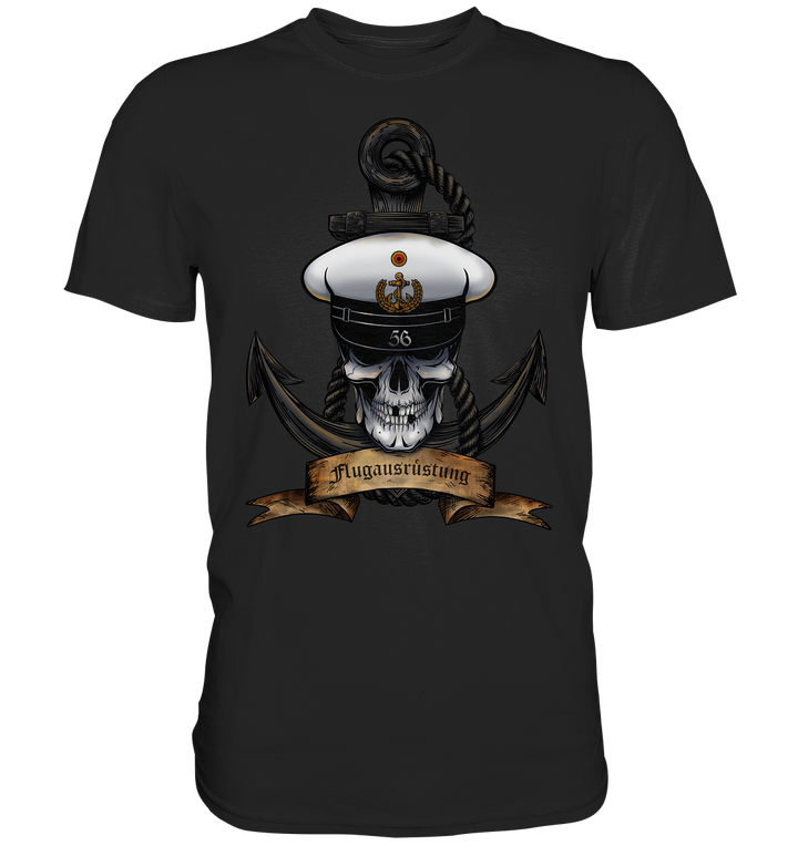 "Marine 56 - Flugausrüstung" - Premium Shirt