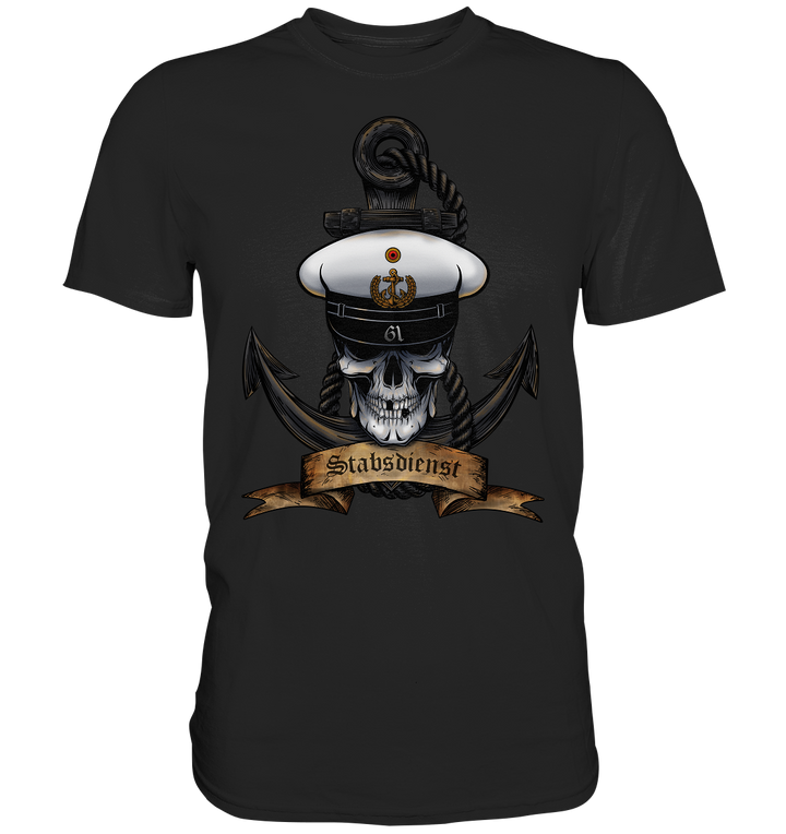 "Marine 61 - Stabsdienst" - Premium Shirt