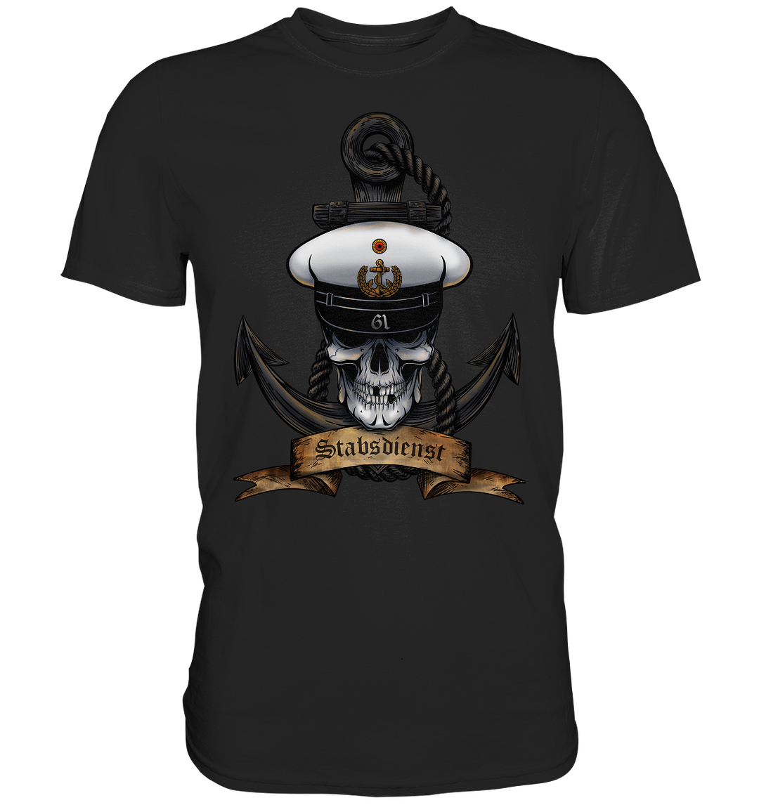 "Marine 61 - Stabsdienst" - Premium Shirt