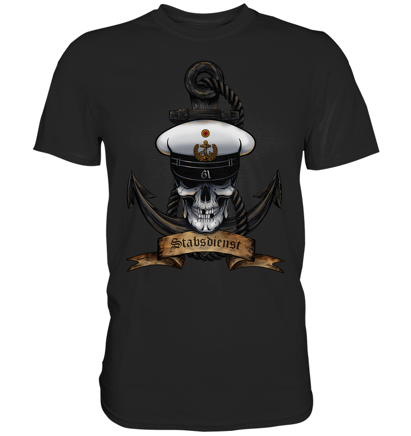 "Marine 61 - Stabsdienst" - Premium Shirt