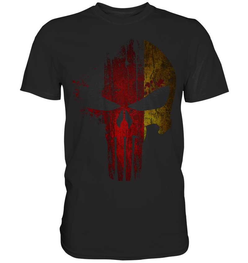 German Skull - Premium Shirt