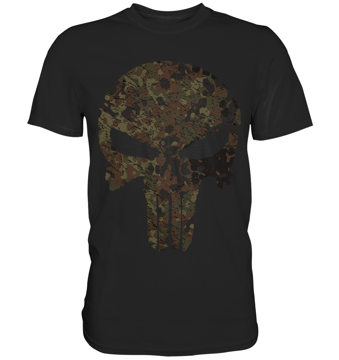 Flecktarn Skull - Premium Shirt