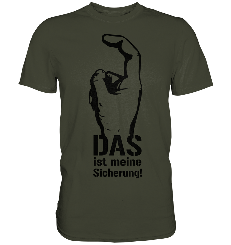 Sicherung - Premium Shirt