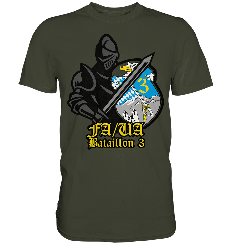 "FA/UA Btl 3 - Ritter" - Premium Shirt