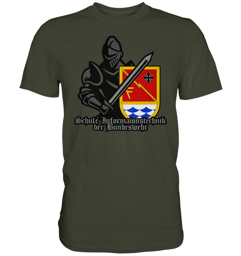 "Schule Informationstechnik der Bundeswehr - Ritter" - Premium Shirt