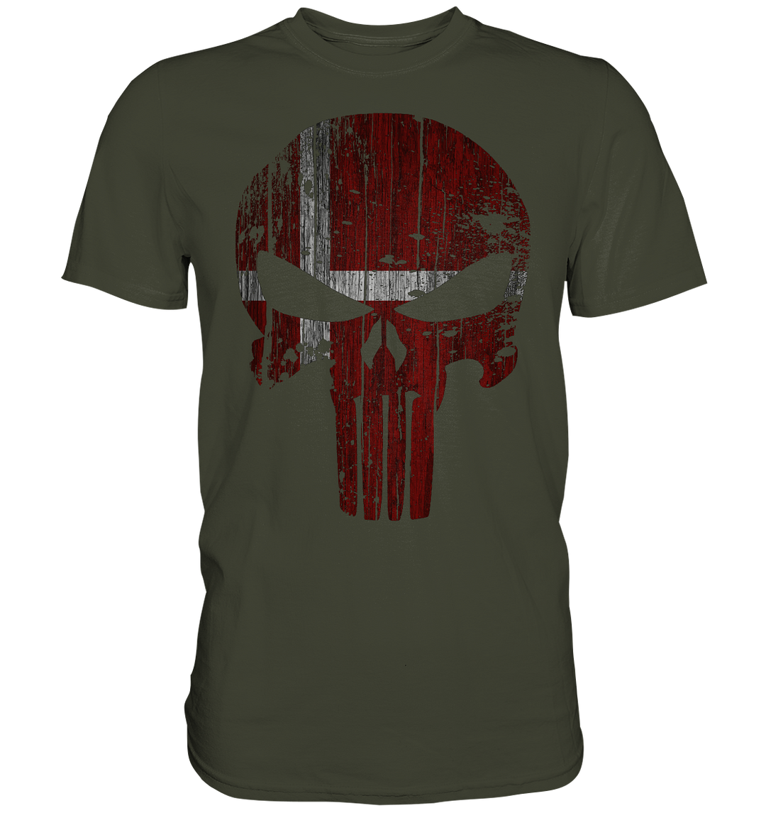 "Denmark Skull" - Premium Shirt