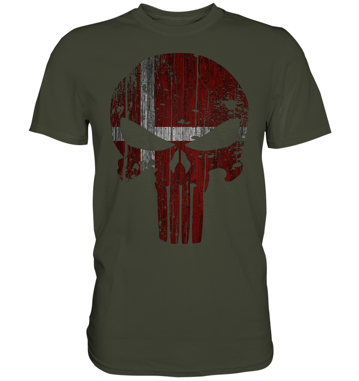 "Denmark Skull" - Premium Shirt