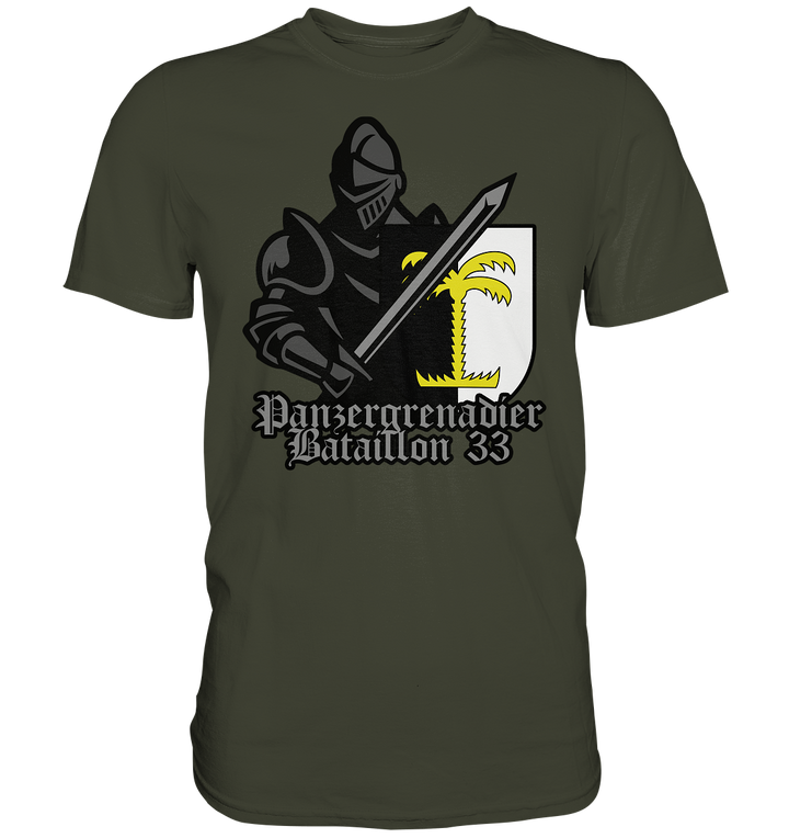 "PzGrenBtl 33 - Ritter" - Premium Shirt