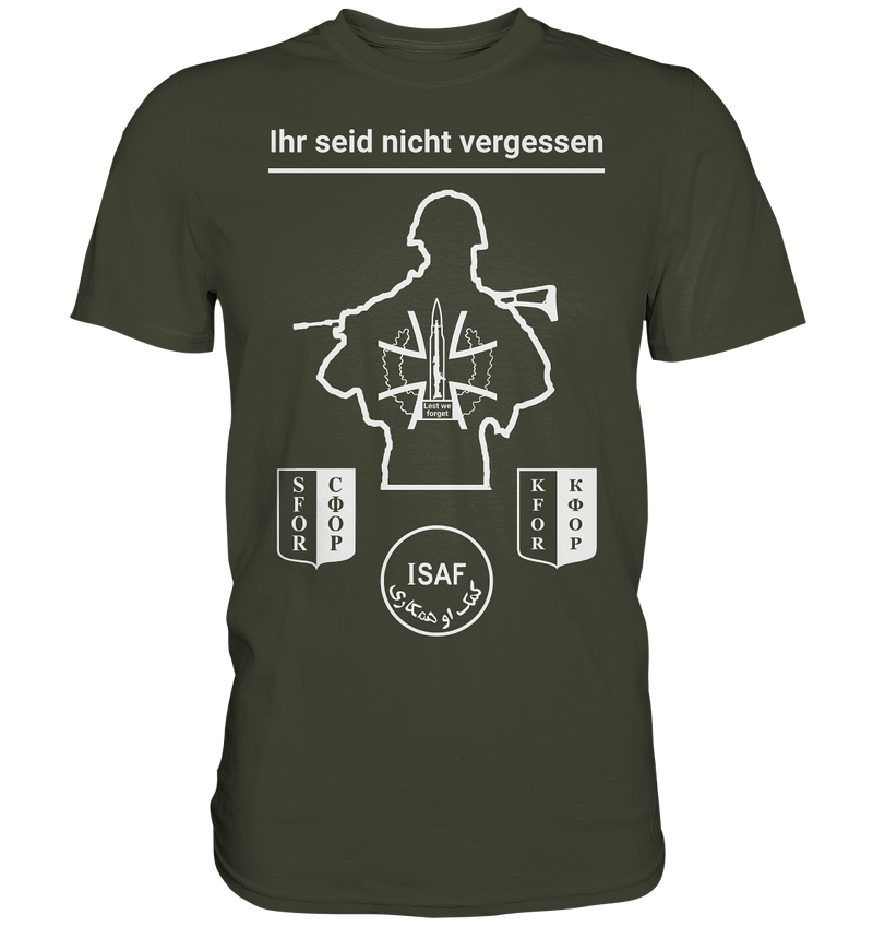 "Gedenken WDD" - Premium Shirt