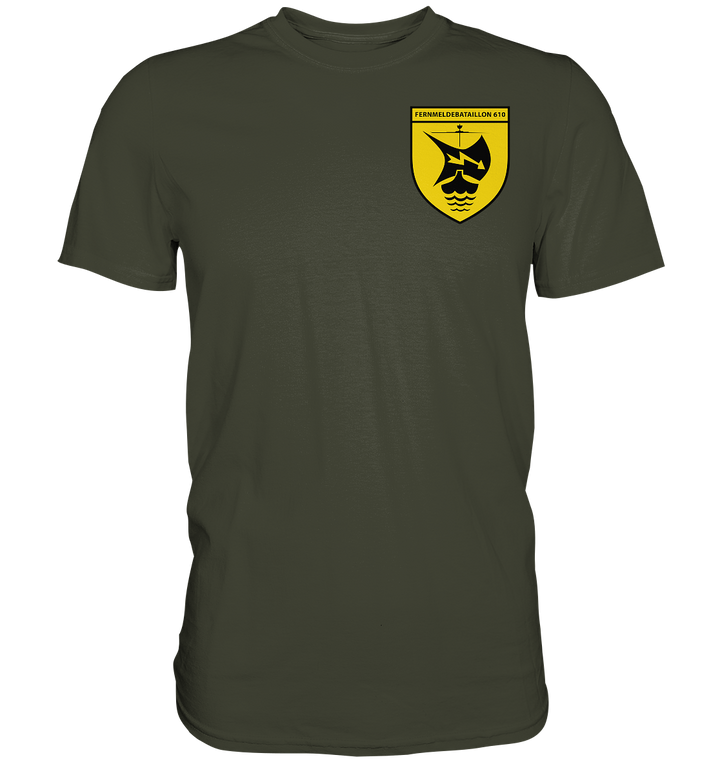 "Fernmeldebataillon 610" - Premium Shirt