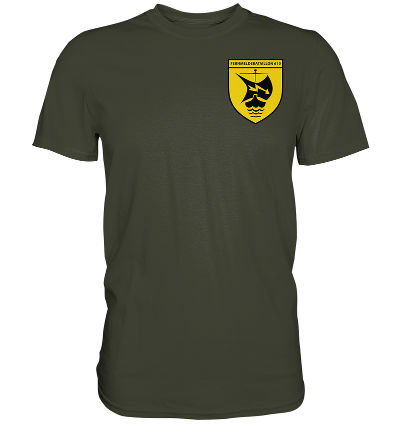 "Fernmeldebataillon 610" - Premium Shirt