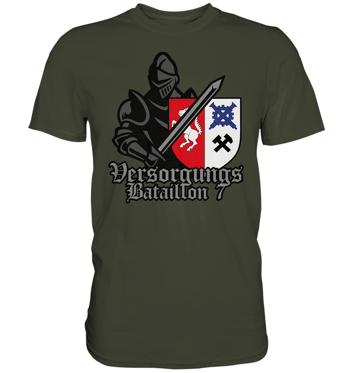 "VersBtl 7 - Ritter" - Premium Shirt