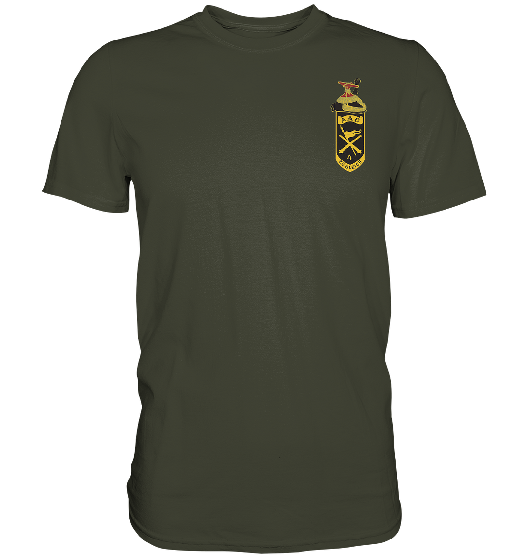 "Aufklärungs- und Artilleriebataillon 4" - Premium Shirt