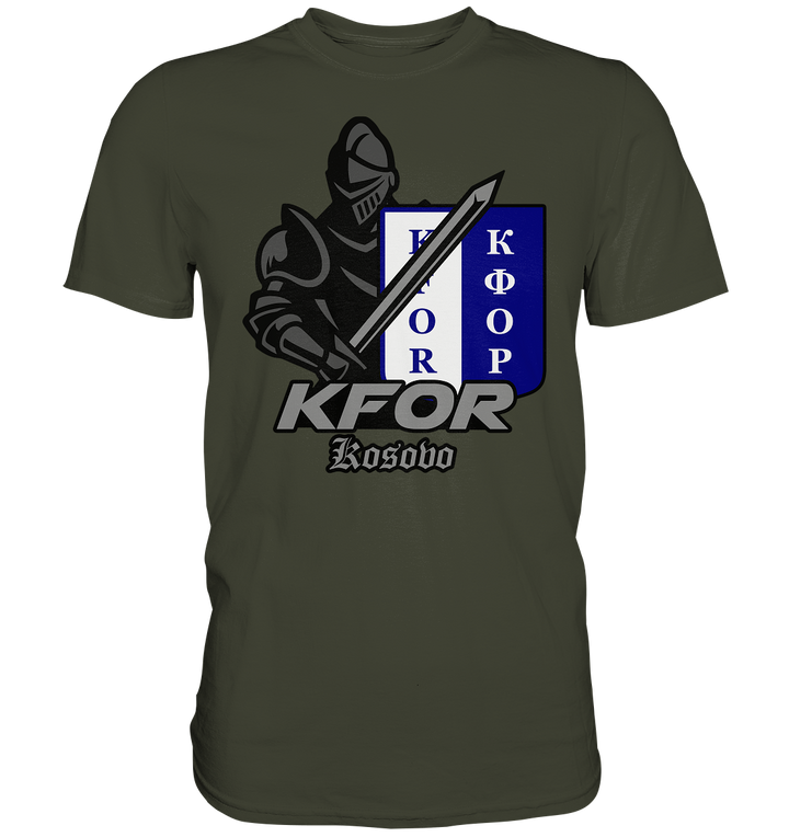 "KFOR Kosovo - Ritter" - Premium Shirt