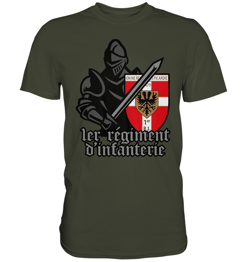 "1er Régiment d’Infanterie - Ritter" - Premium Shirt