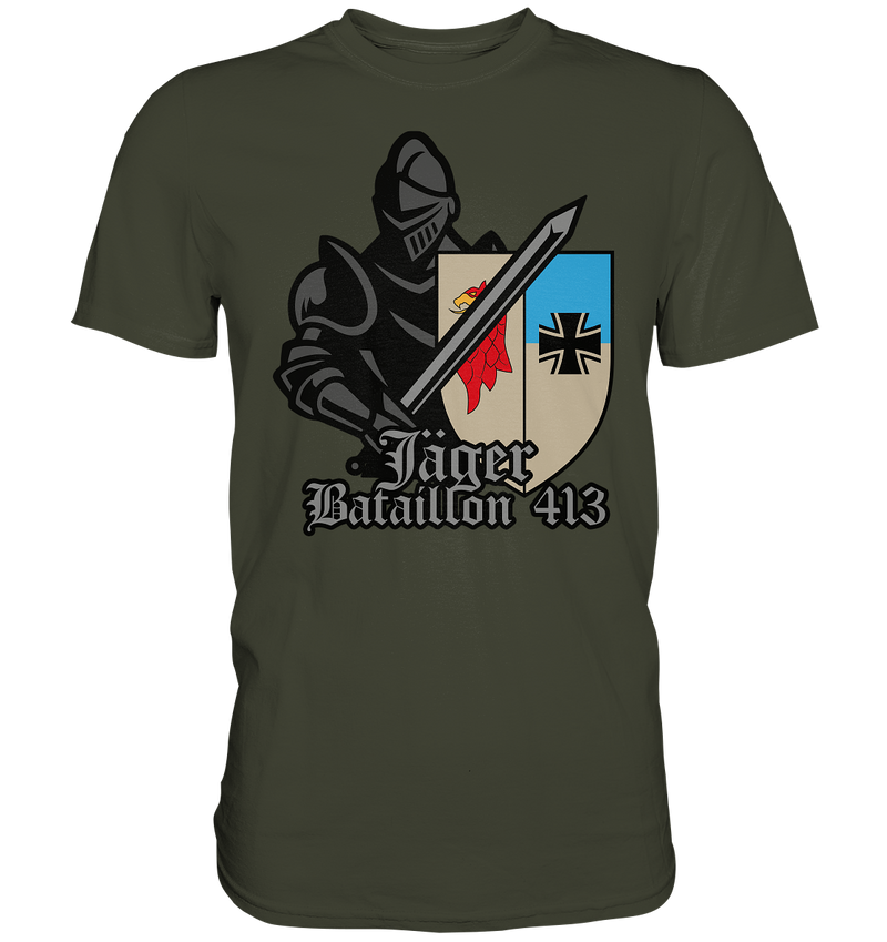 "JgBtl 413 - Ritter" - Premium Shirt
