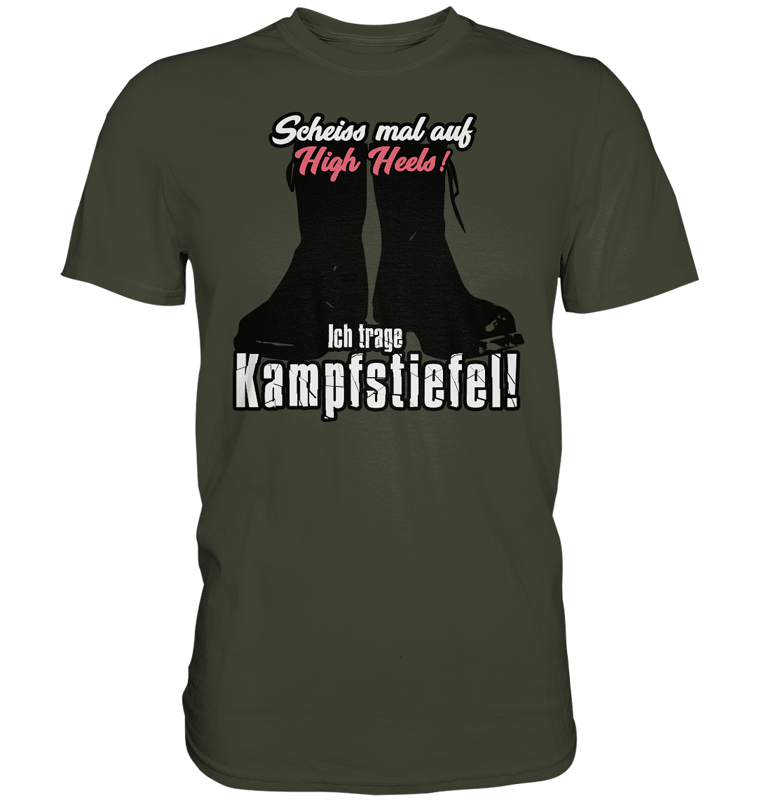 Kampfstiefel - Premium Shirt