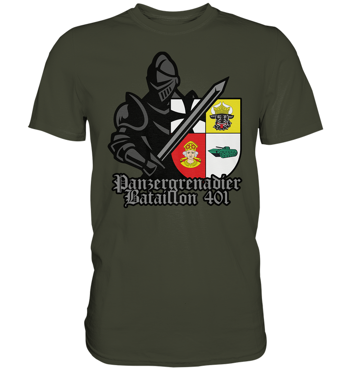 "PzGrenBtl 401 - Ritter" - Premium Shirt