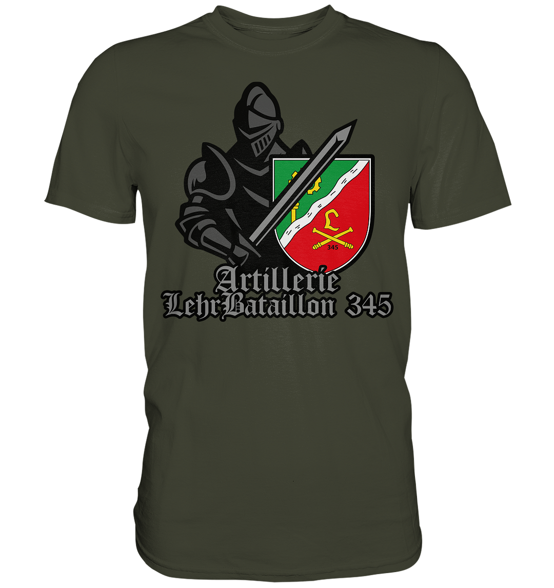 "ArtLehrBtl 345 - Ritter" - Premium Shirt