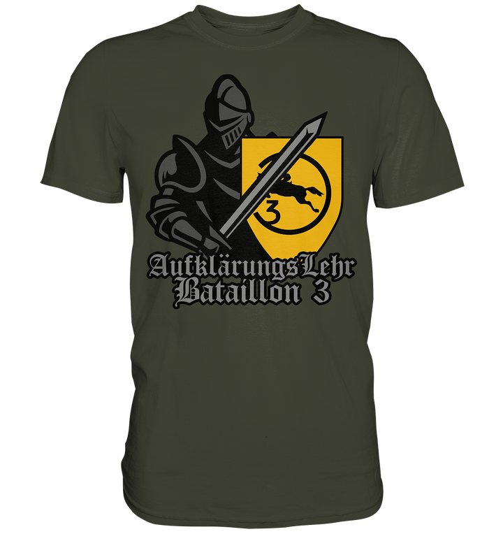 "AufklLehrBtl 3 - Ritter"  - Premium Shirt
