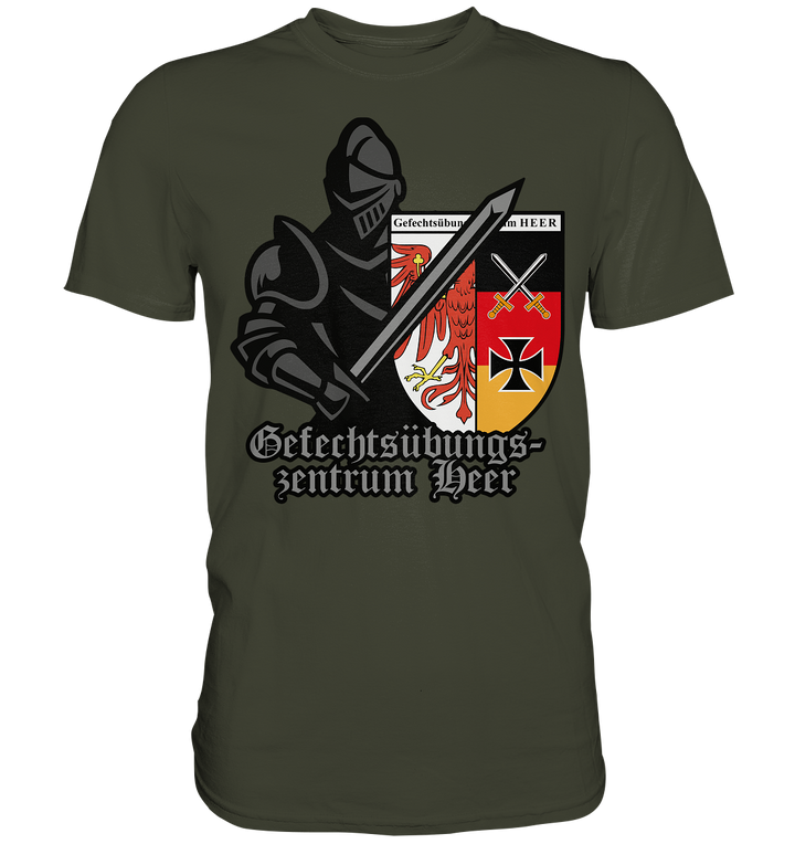 "Gefechtsübungszentrum Heer - Ritter" - Premium Shirt