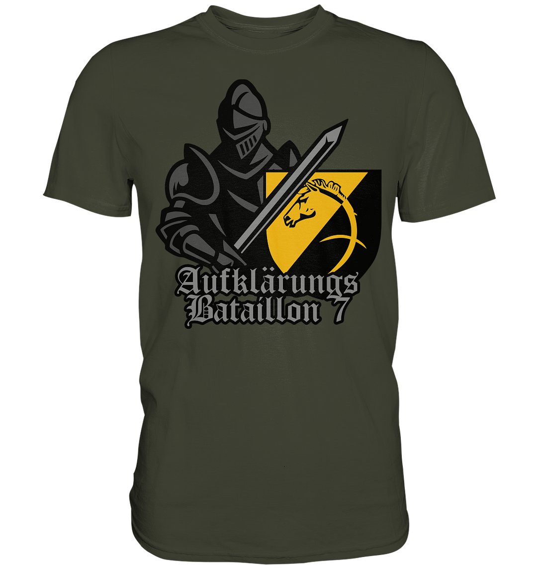 "AufklBtl 7 - Ritter" - Premium Shirt