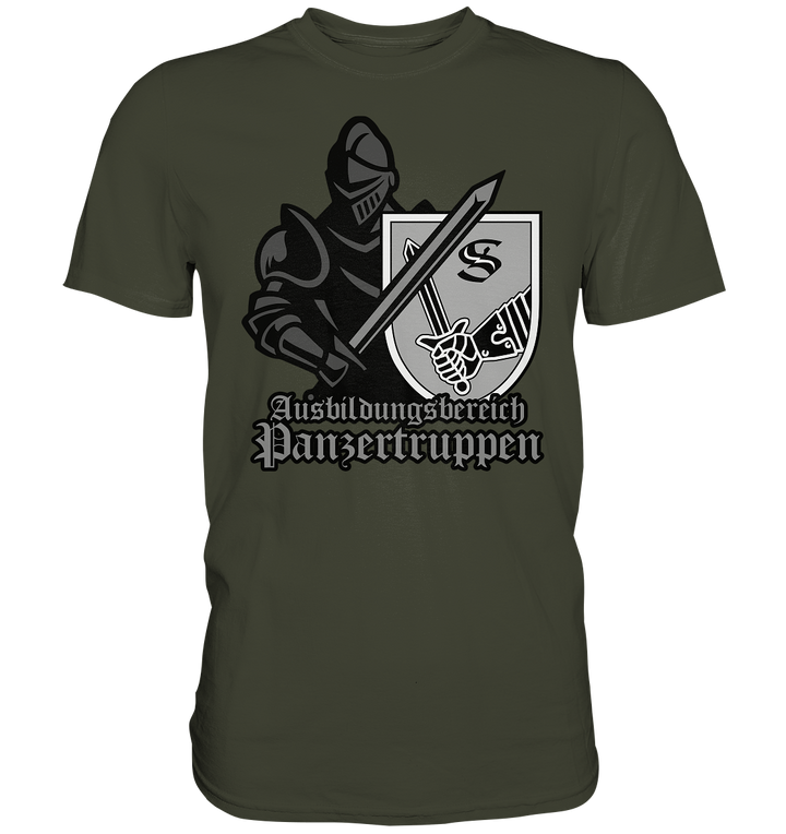 "Ausbildungsbereich Panzertruppen- Ritter" - Premium Shirt
