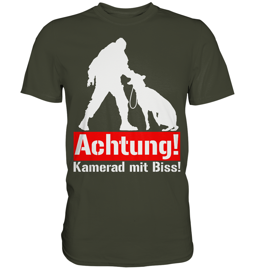 "Kamerad mit Biss"  - Premium Shirt