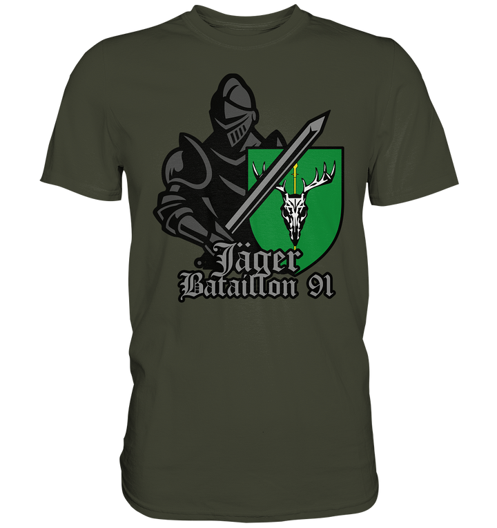 "JgBtl 91 - Ritter" - Premium Shirt