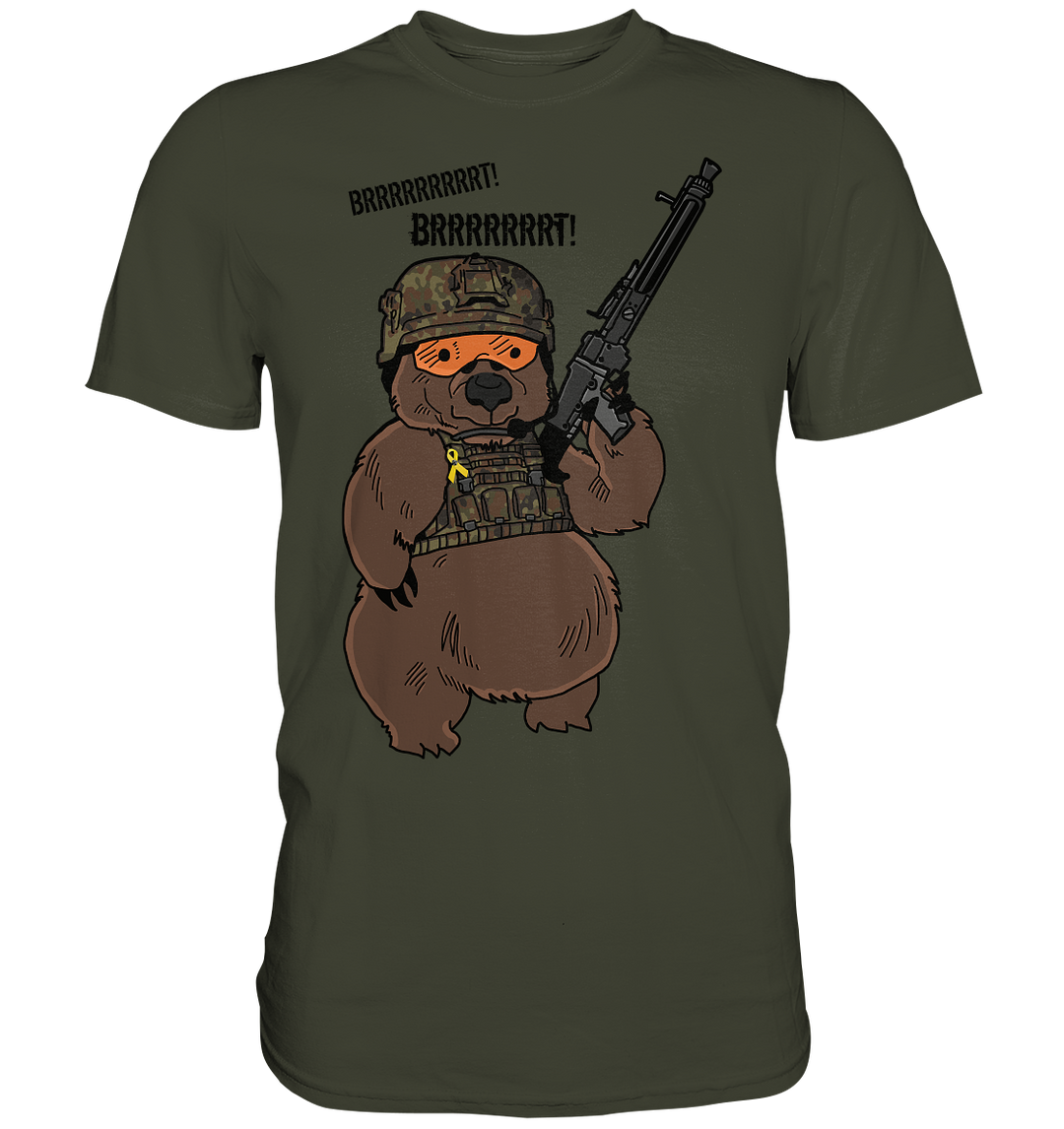 Combat Wombat - Premium Shirt