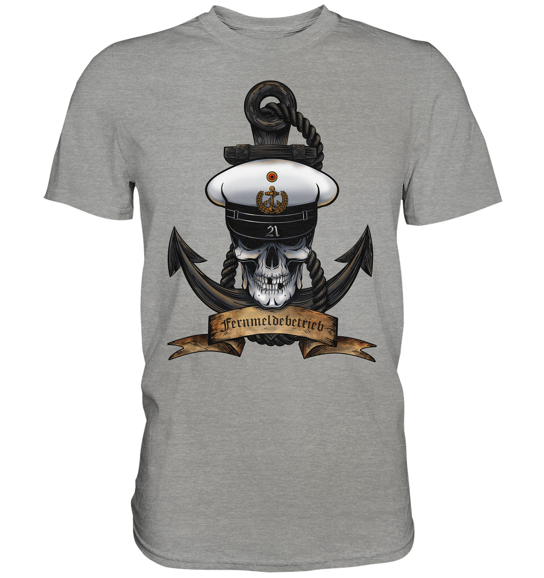 "Marine 21 - Fernmeldebetrieb" - Premium Shirt