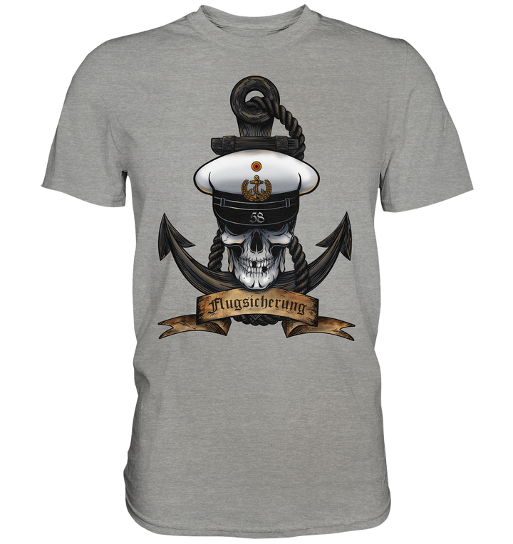 "Marine 58 - Flugsicherung" - Premium Shirt