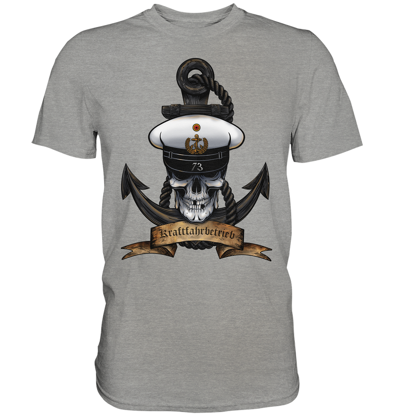 "Marine 73 - Kraftfahrbetrieb" - Premium Shirt