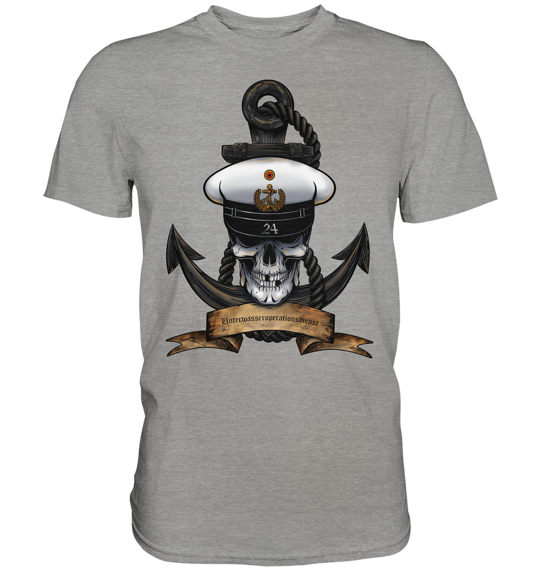 "Marine 24 - Unterwasseroperationsdienst" - Premium Shirt