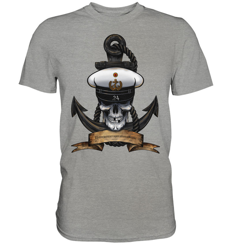 "Marine 24 - Unterwasseroperationsdienst" - Premium Shirt