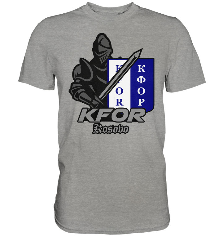 "KFOR Kosovo - Ritter" - Premium Shirt