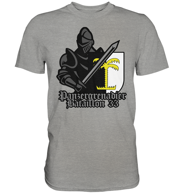 "PzGrenBtl 33 - Ritter" - Premium Shirt