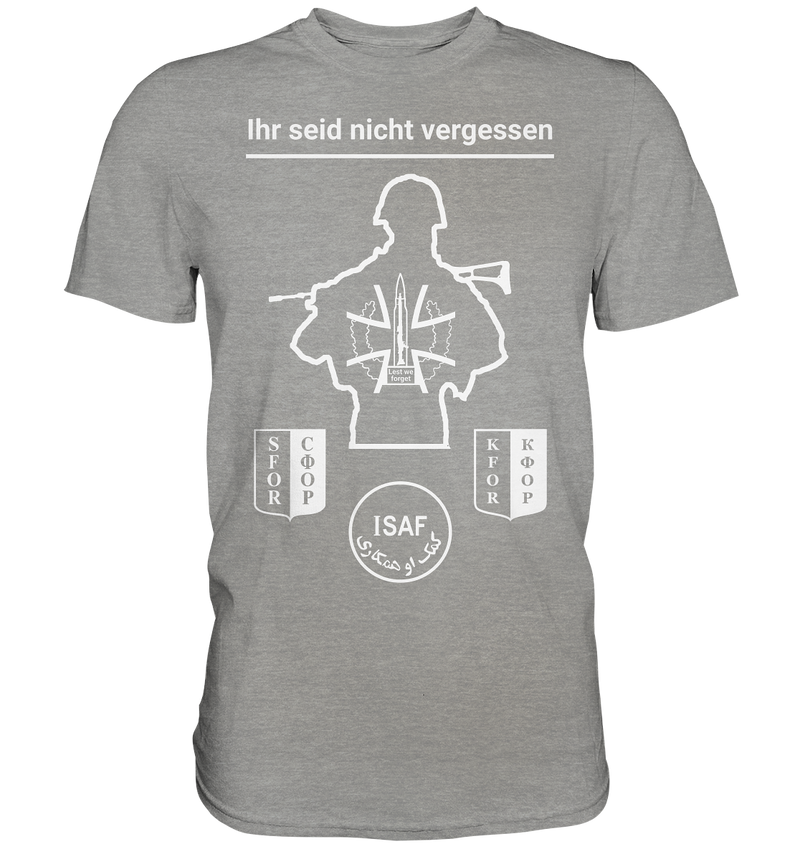 "Gedenken WDD" - Premium Shirt