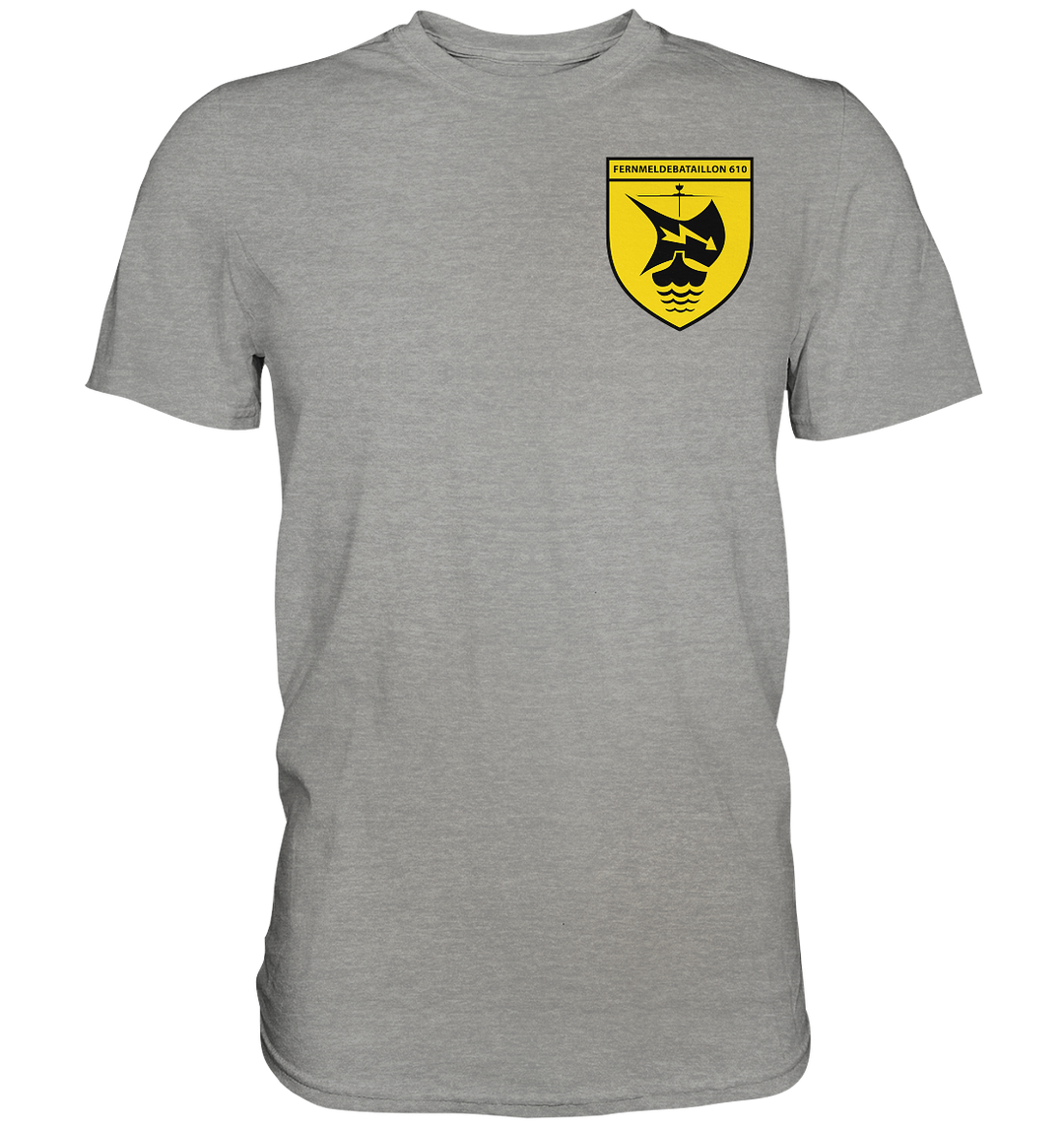 "Fernmeldebataillon 610" - Premium Shirt