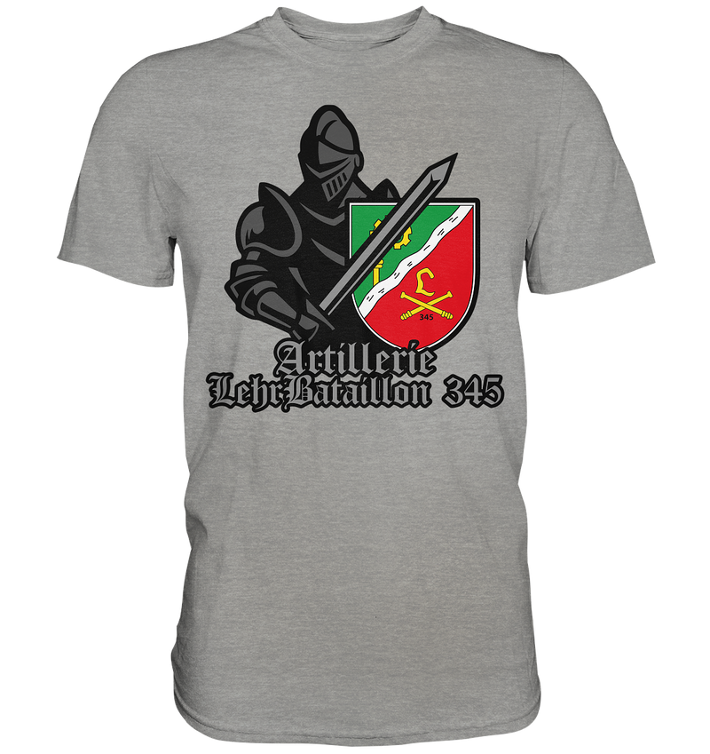 "ArtLehrBtl 345 - Ritter" - Premium Shirt