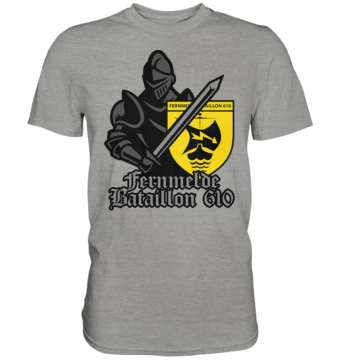 "Fernmeldebataillon 610 - Ritter" - Premium Shirt