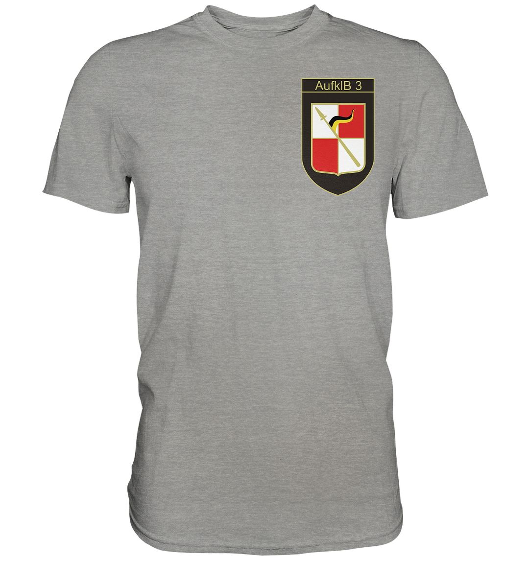 "Aufklärungs- und Artilleriebataillon 3"  - Premium Shirt