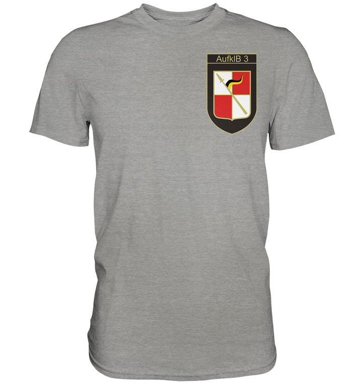 "Aufklärungs- und Artilleriebataillon 3"  - Premium Shirt
