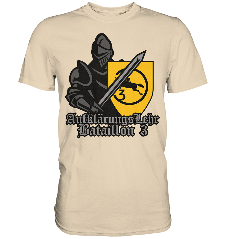 "AufklLehrBtl 3 - Ritter"  - Premium Shirt